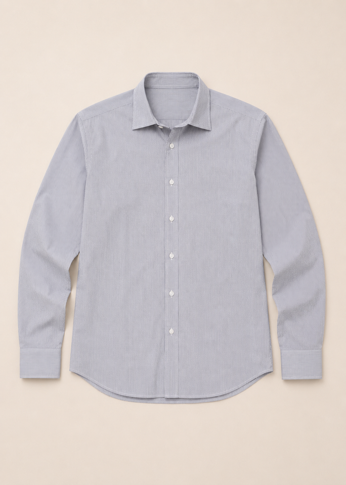 Pin Stripe Linen Shirt