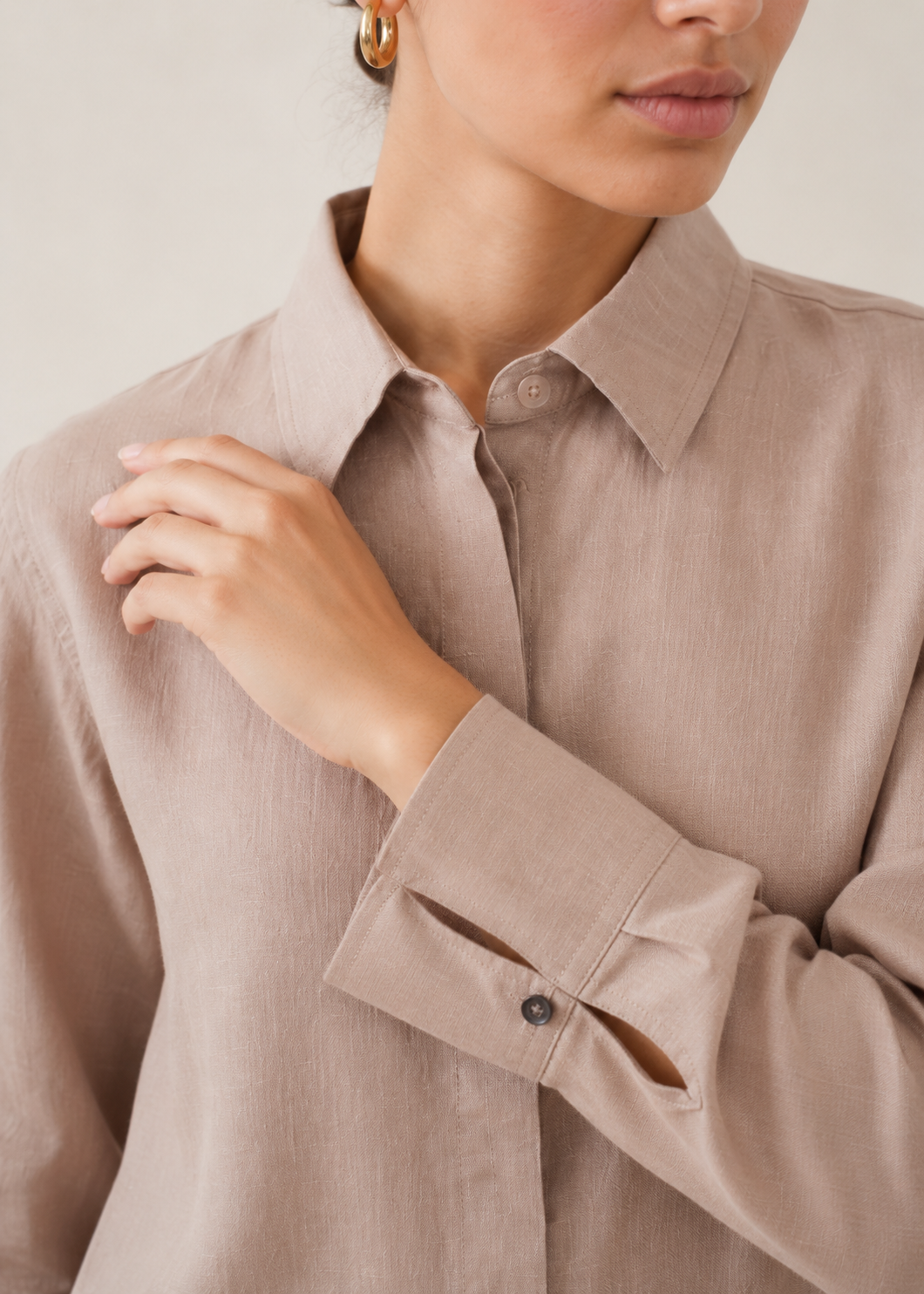 Linen Casual Button Down Co-ord