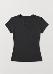 V-Cut Neck Tshirt