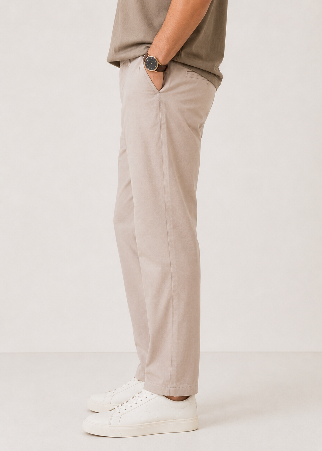 Straight Leg Trousers