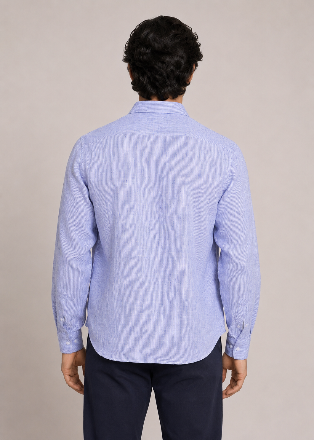 pin stripe linen shirt
