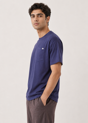 Crew Neck Pocket T-Shirt