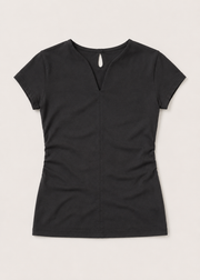 tulip neck tshirt