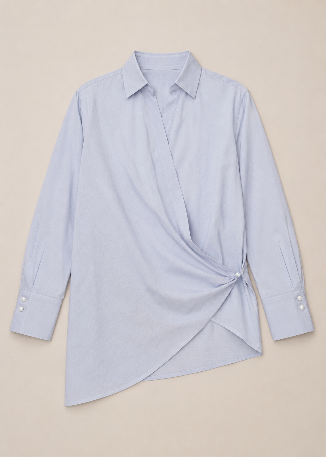 overlaped fashion top