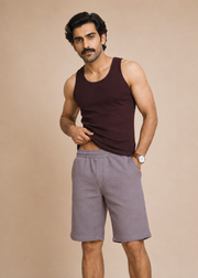 Relaxed Fit Knit Shorts