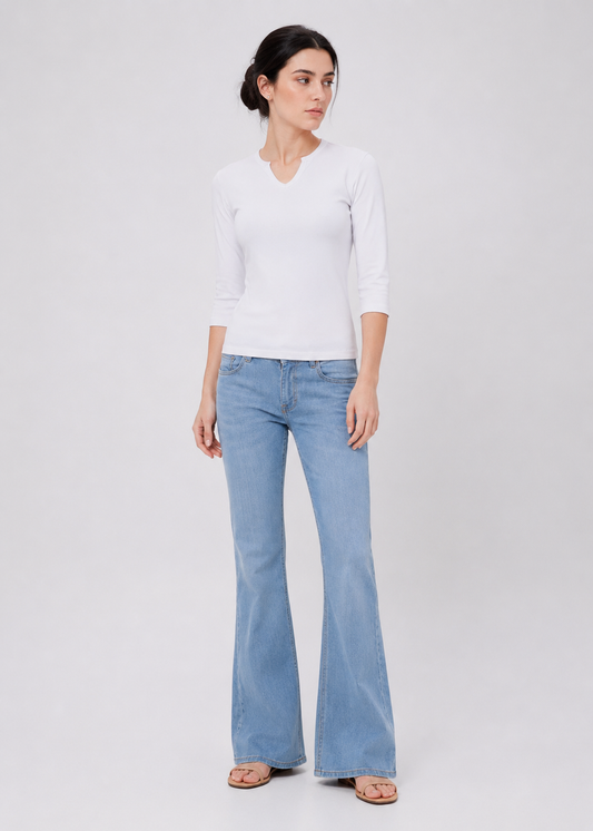 V-Cut Neck Tshirt