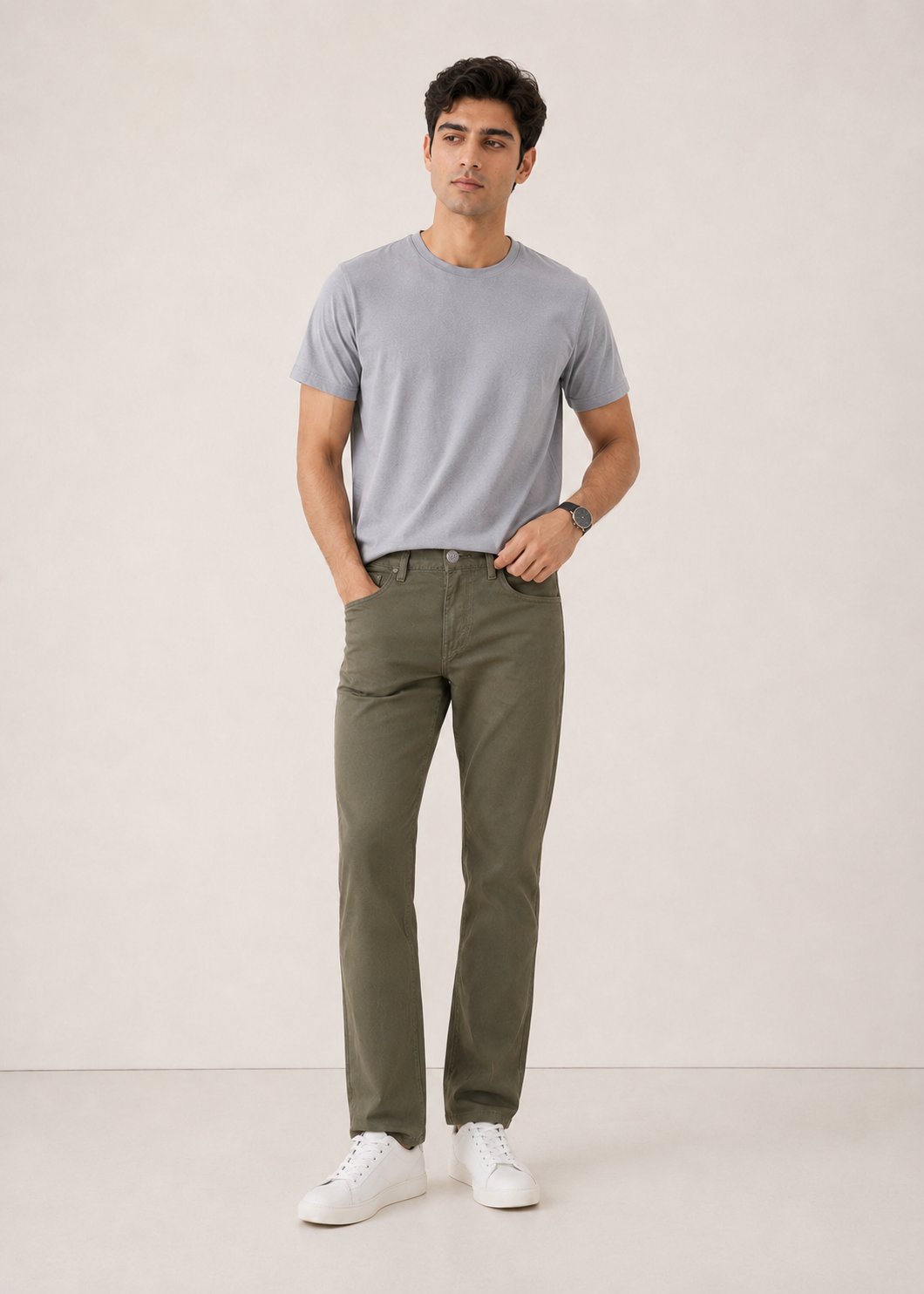 Straight Fit Denim