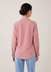 Button Down Sleek Shirt - WWS043SS26B