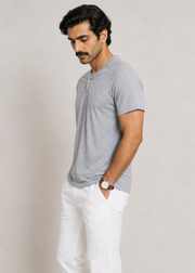 Knit Henley T-Shirt