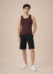 Relaxed Fit Knit Shorts