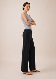easy pullup knit trousers - WKB07SS26A