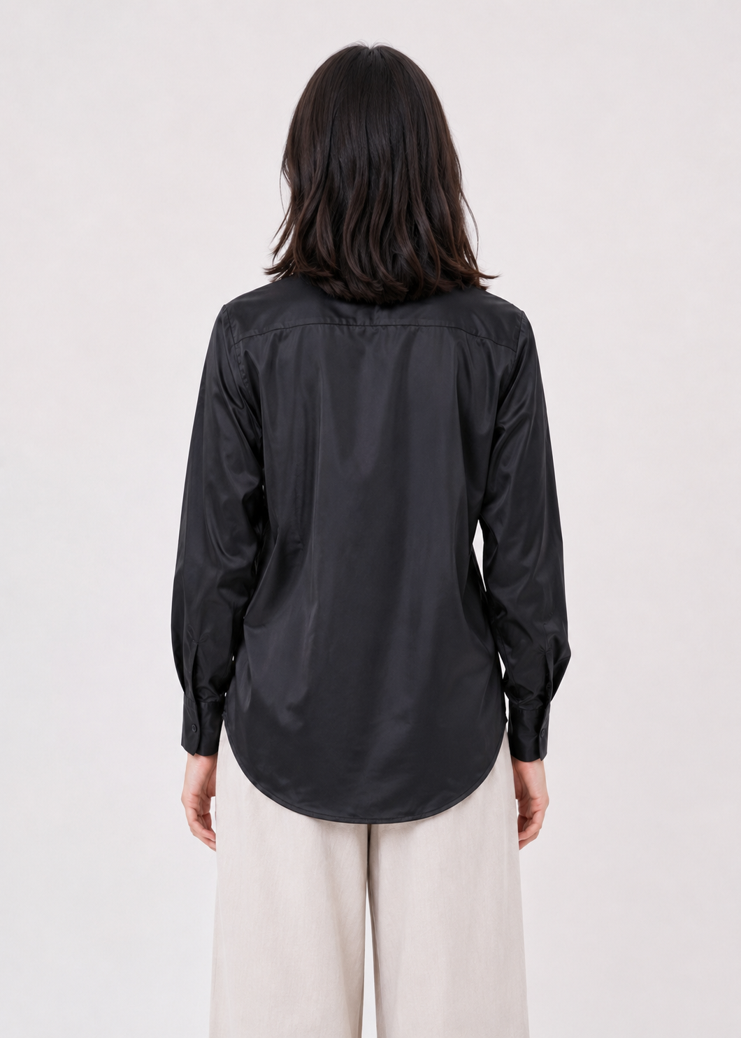 STRETCHY SILK SHIRT