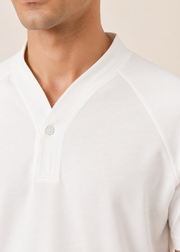 Knit Henley T-Shirt