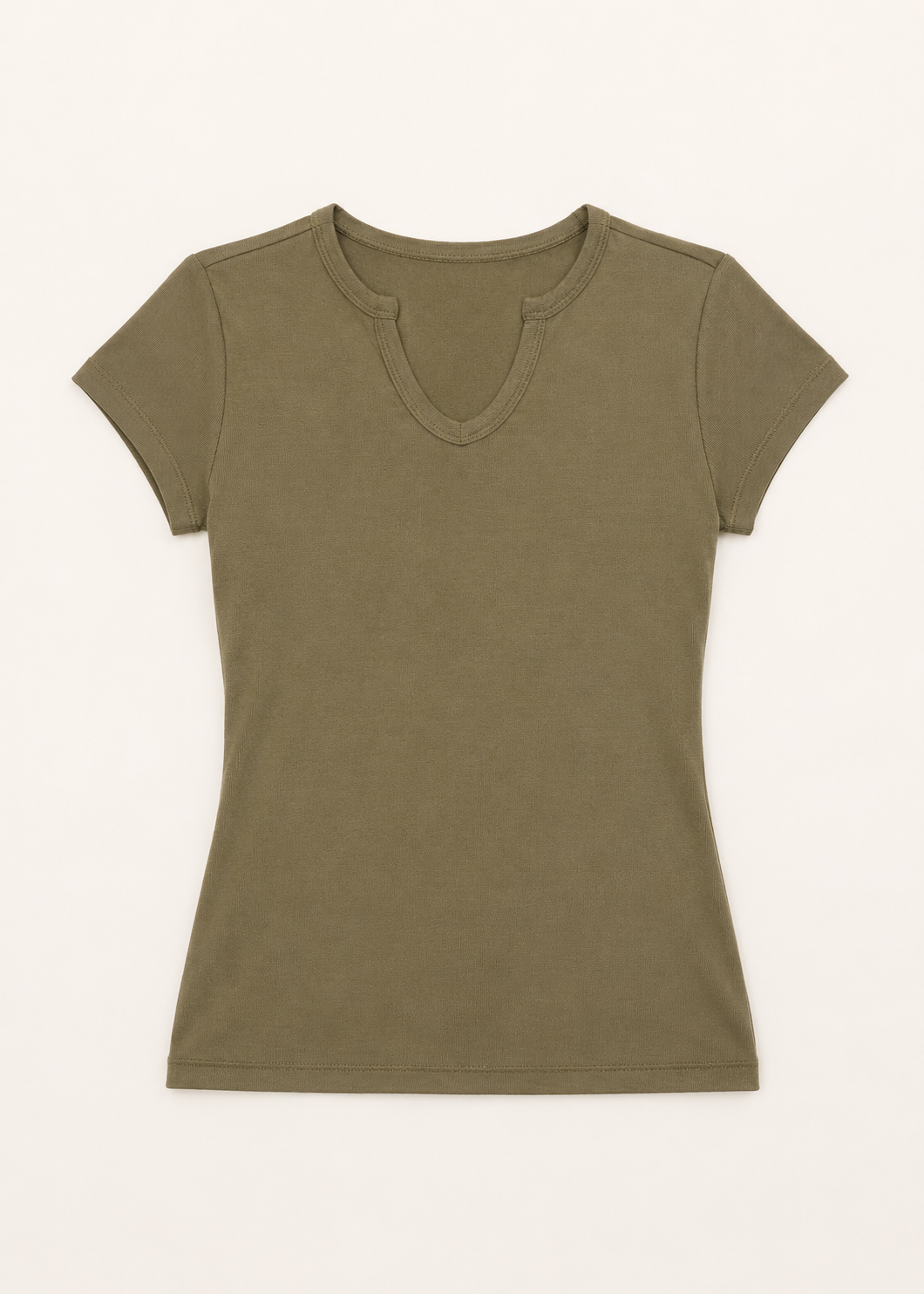 V-Cut Neck Tshirt