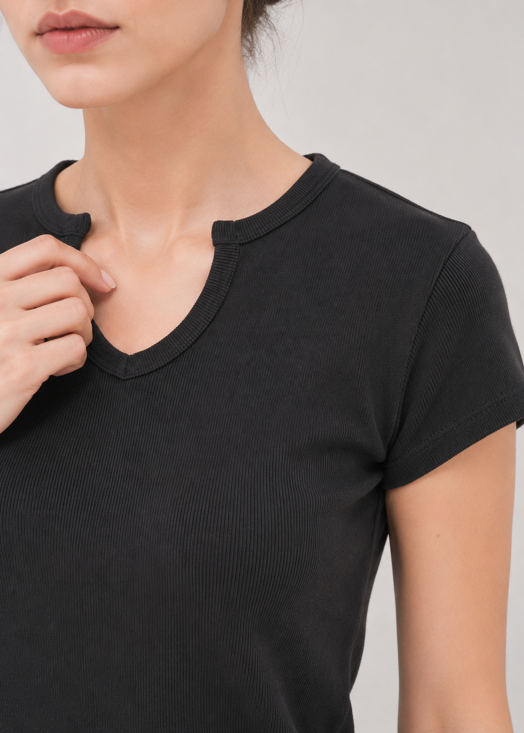 V-Cut Neck Tshirt