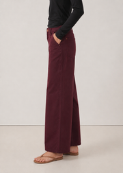 wide leg colored jeans