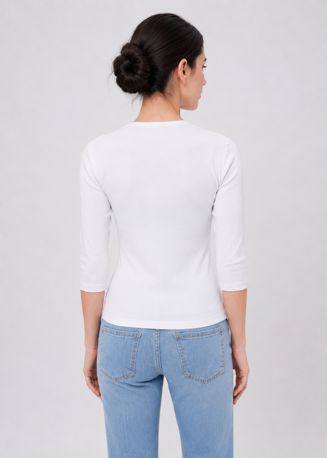 V-Cut Neck Tshirt