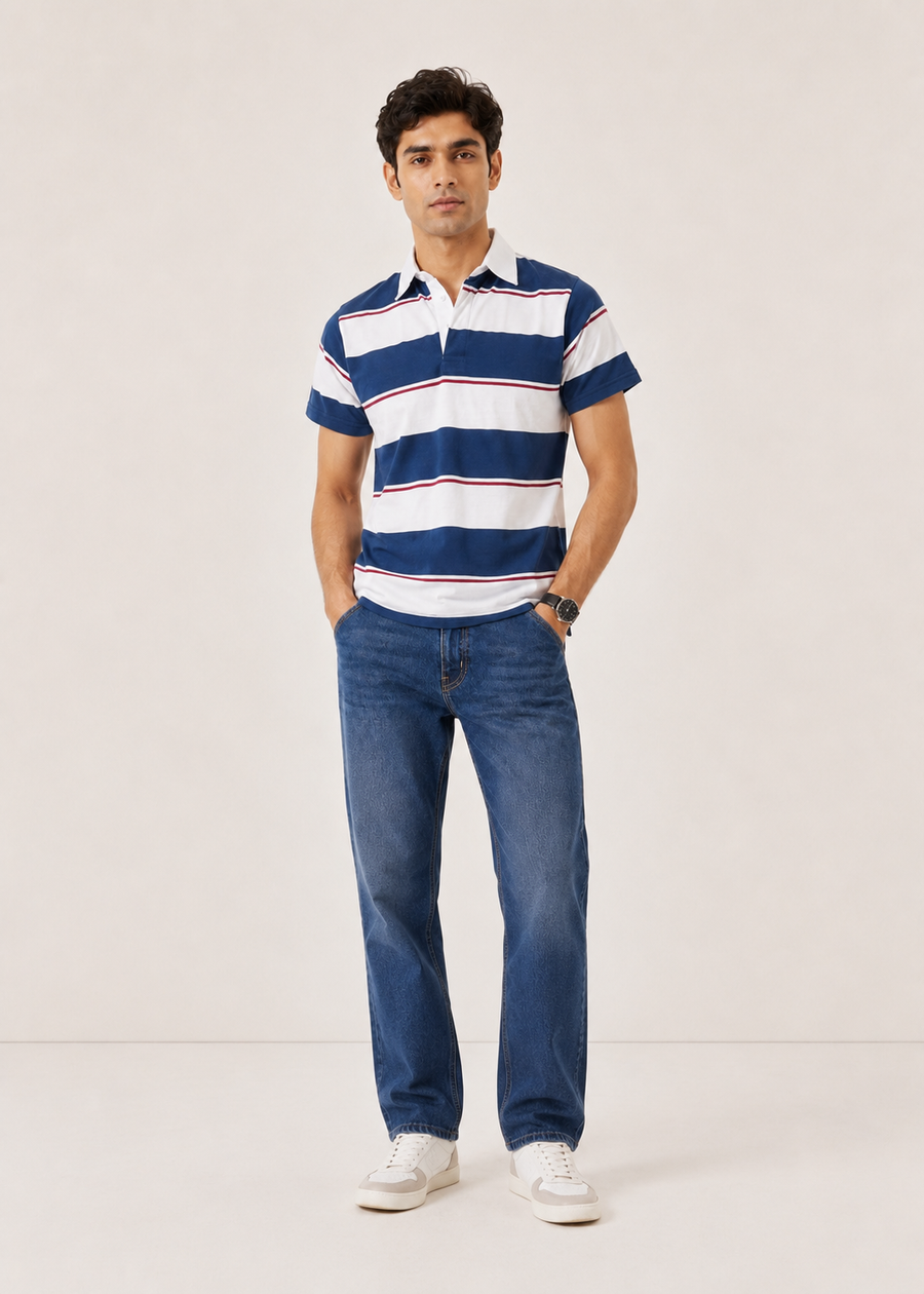 Striped Polo Shirt