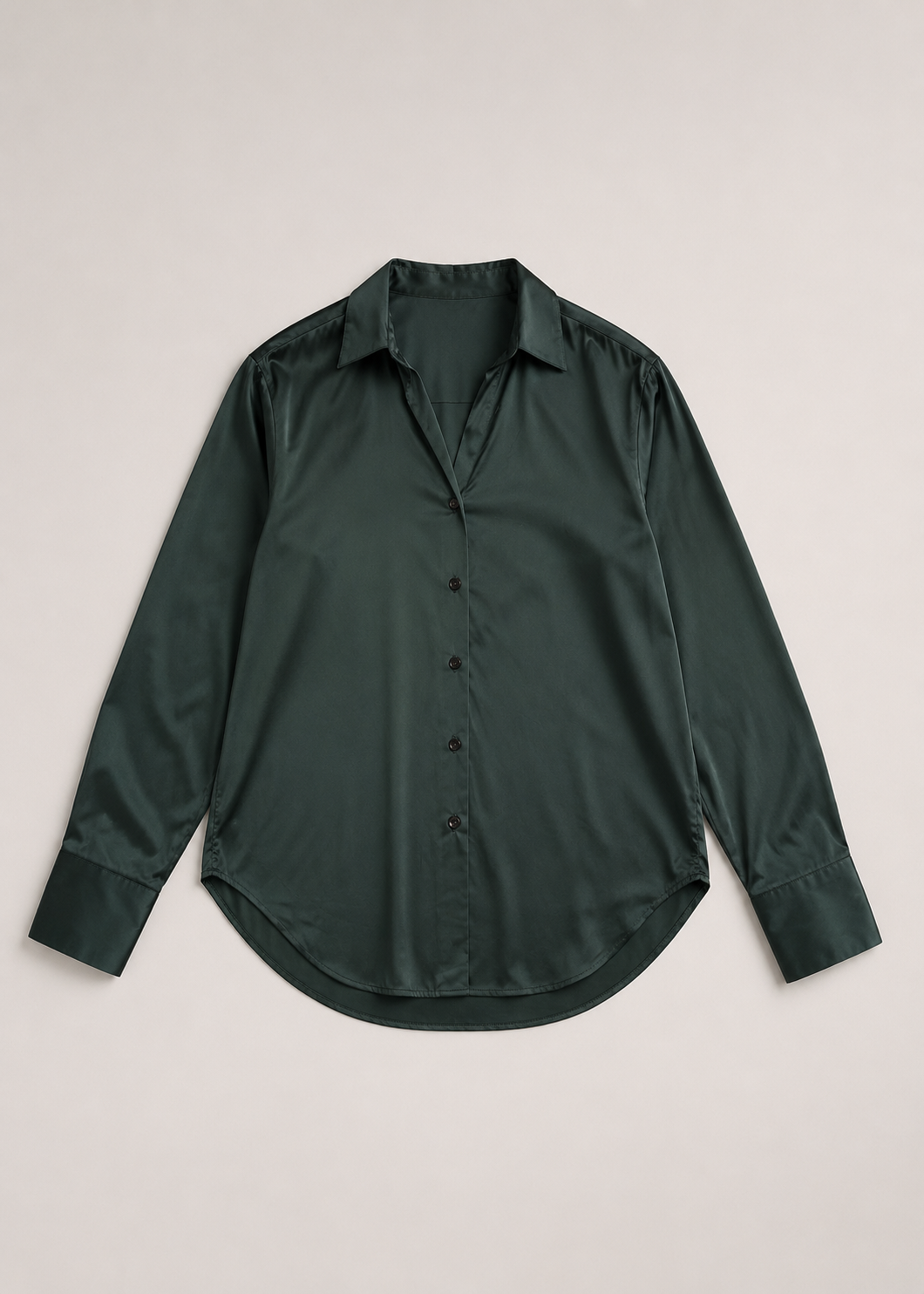 NOTCH COLLAR JACQUARD SHIRT