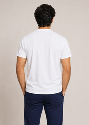 Blended Pique Henley T-Shirt