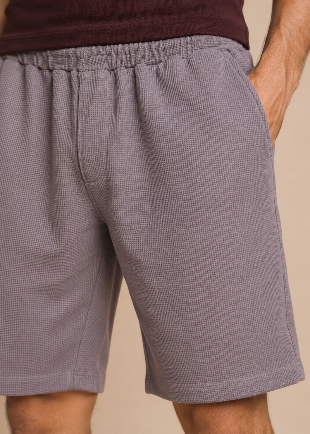 Relaxed Fit Knit Shorts