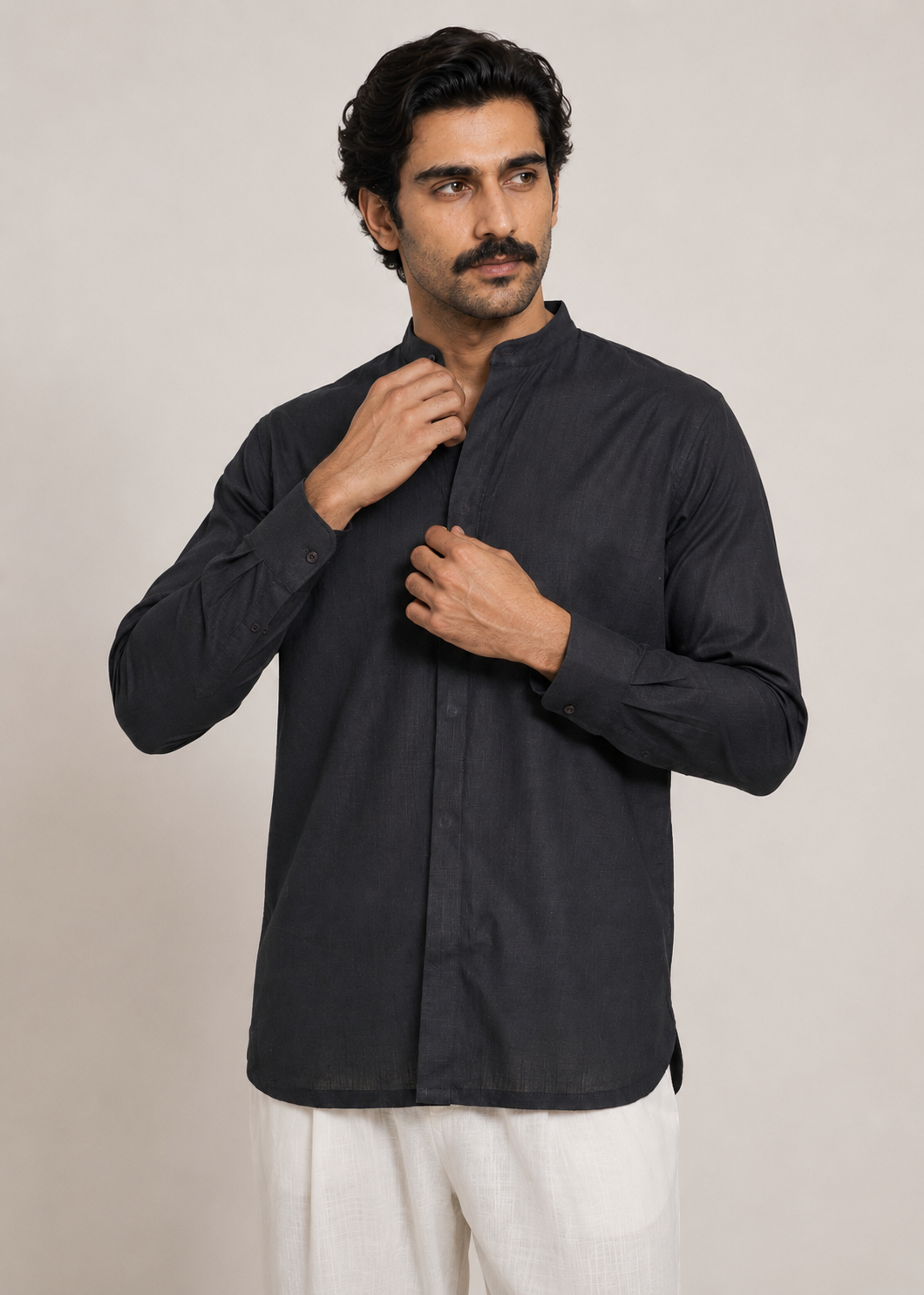 Placket Fusion Men's Cord Set