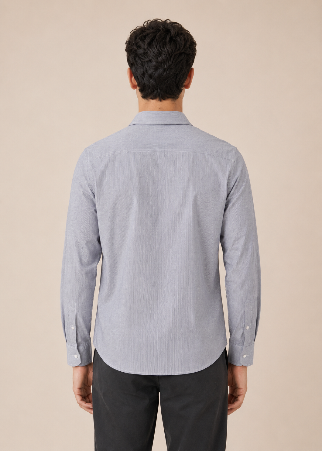Pin Stripe Linen Shirt