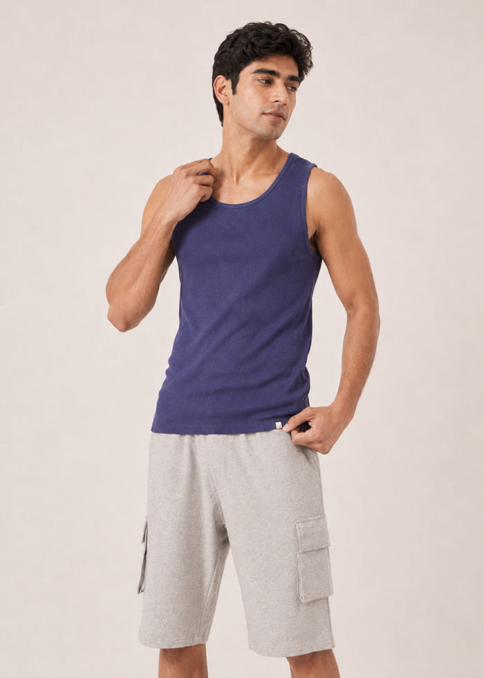 RIBBED TANK TOP
