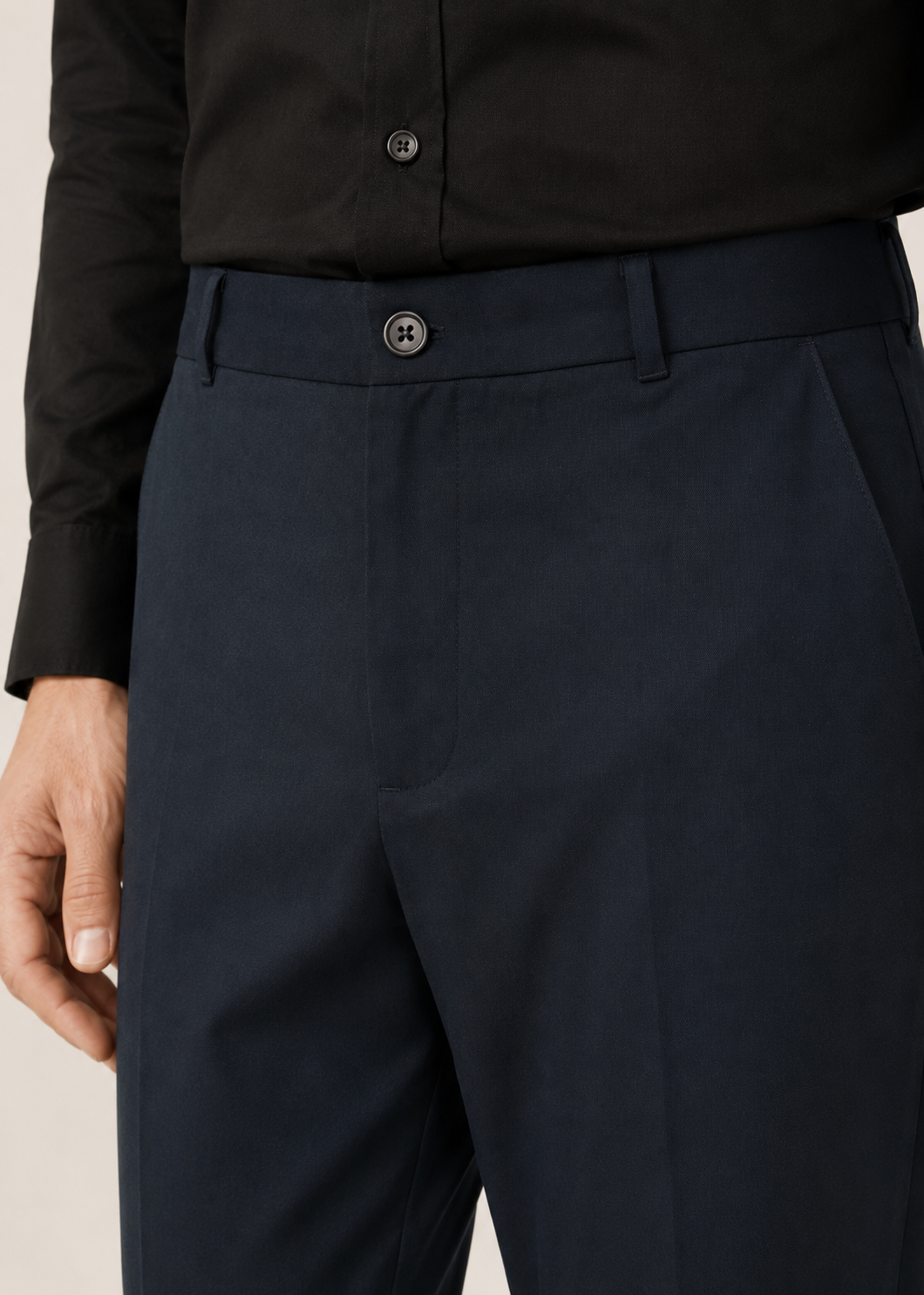straight fit formal trousers - MB01SS26A
