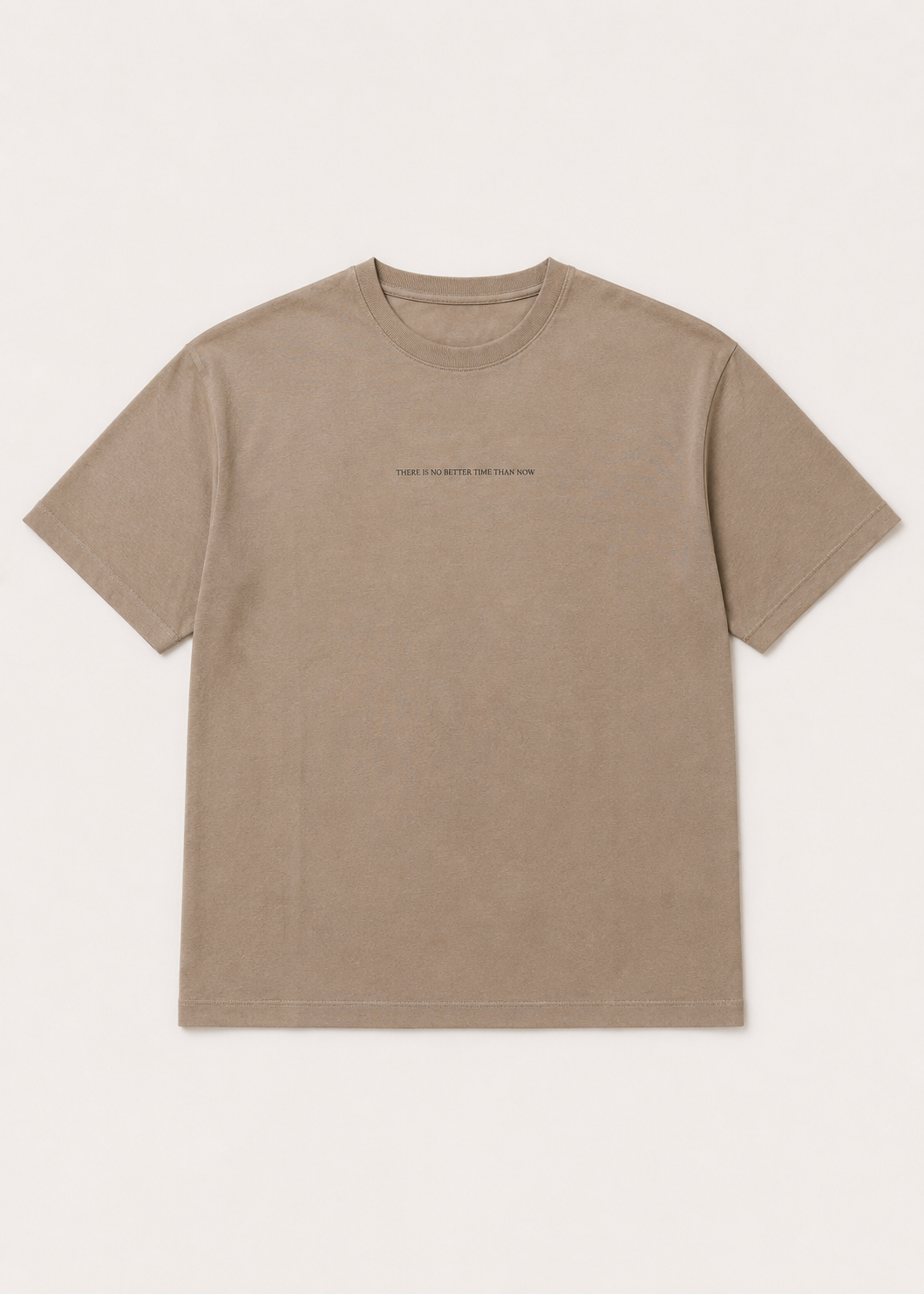 slogan crew neck tshirt