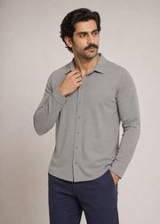 athleisure button down shirt