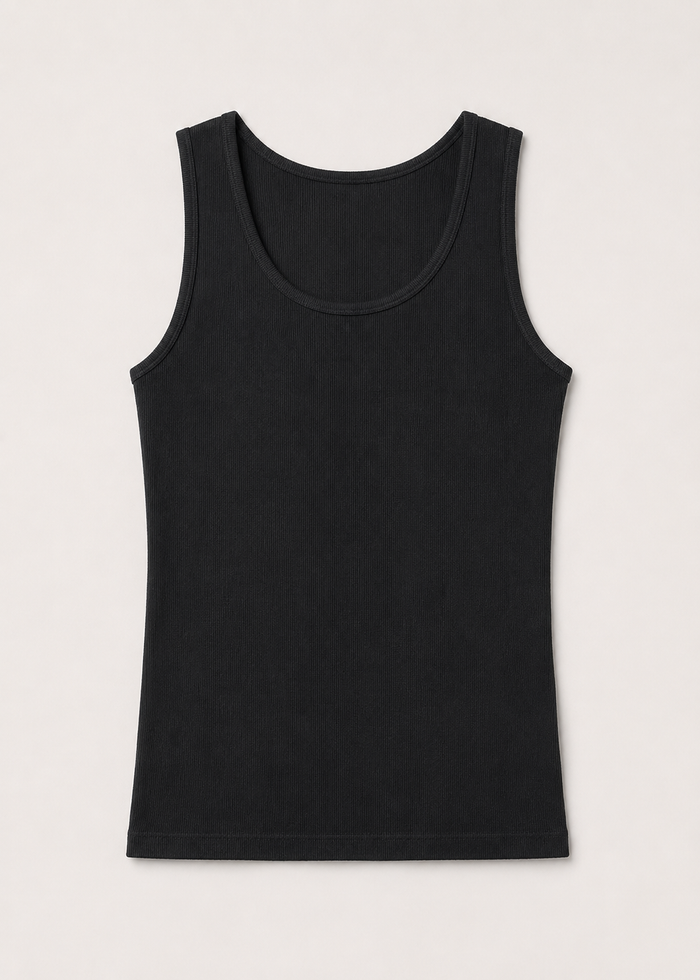 RIBBED TANK TOP