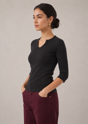 V-Cut Neck Tshirt