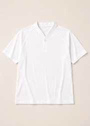 Knit Henley T-Shirt