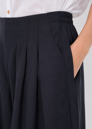 wide leg linen trousers