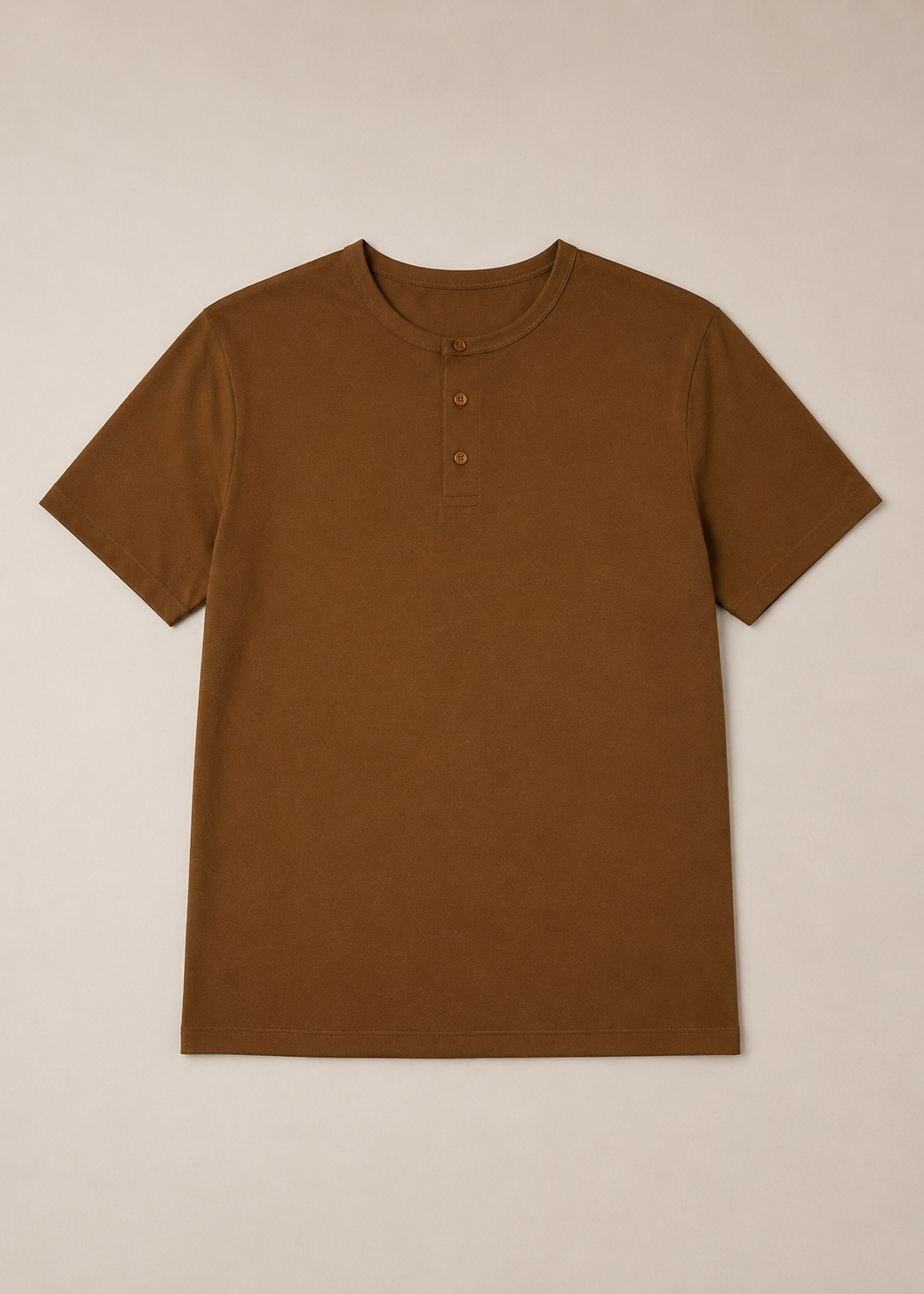 blended pique henley tshirt - MKT14SS26C