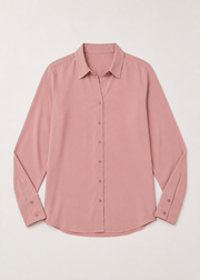 Button Down Sleek Shirt - WWS043SS26B