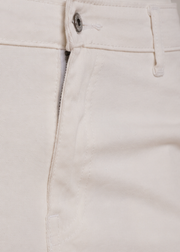 cotton twill wide leg pants - WDJ06SS26B