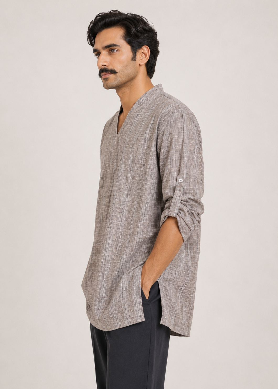 V-Neck Fusion Cord Set