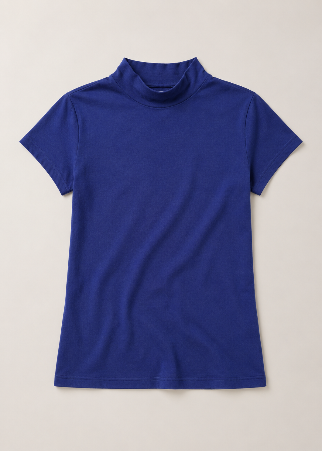 mock neck tshirt - WKT05SS26A