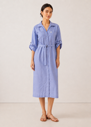 Front Open Woven Dress