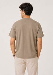 slogan crew neck tshirt
