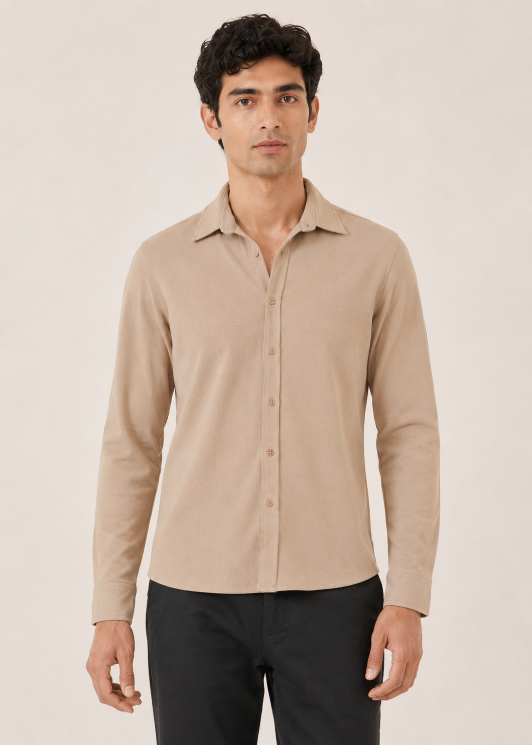 Athleisure Button Down Shirt