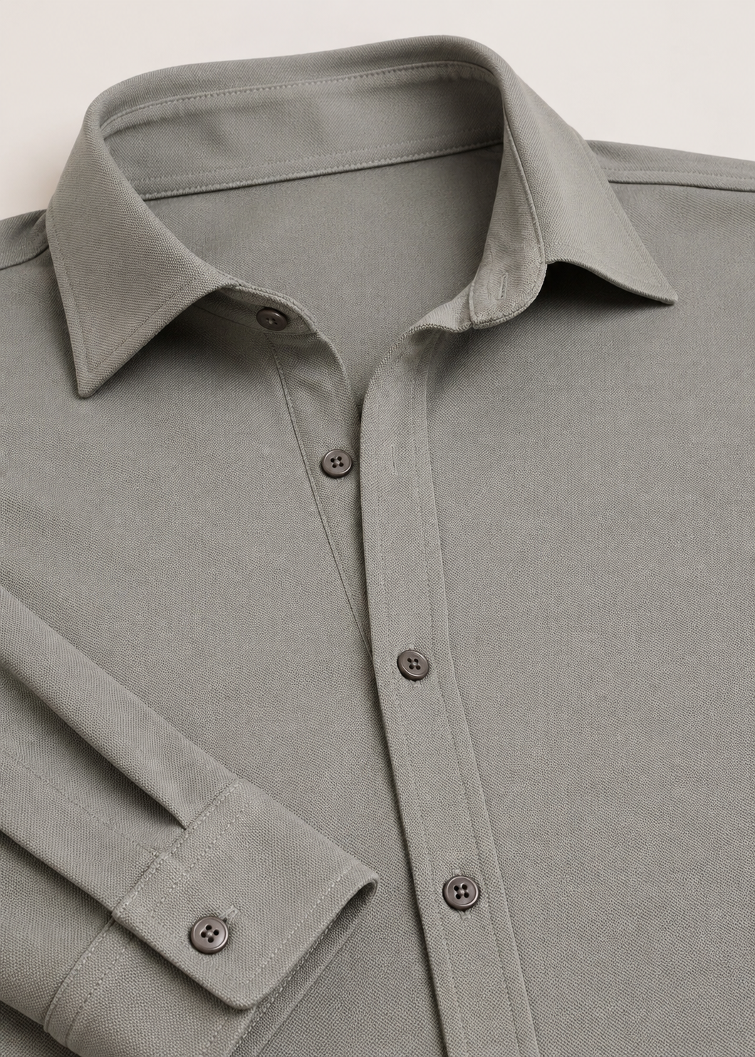 athleisure button down shirt