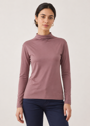 MOCK NECK TOP