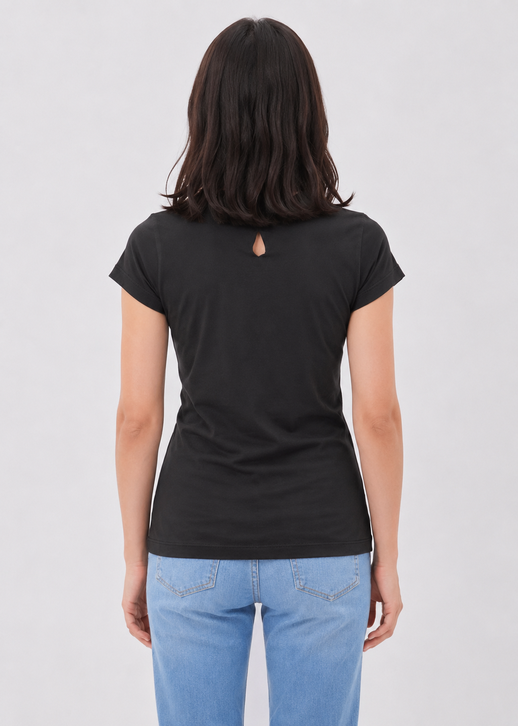tulip neck tshirt