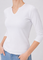 V-Cut Neck Tshirt