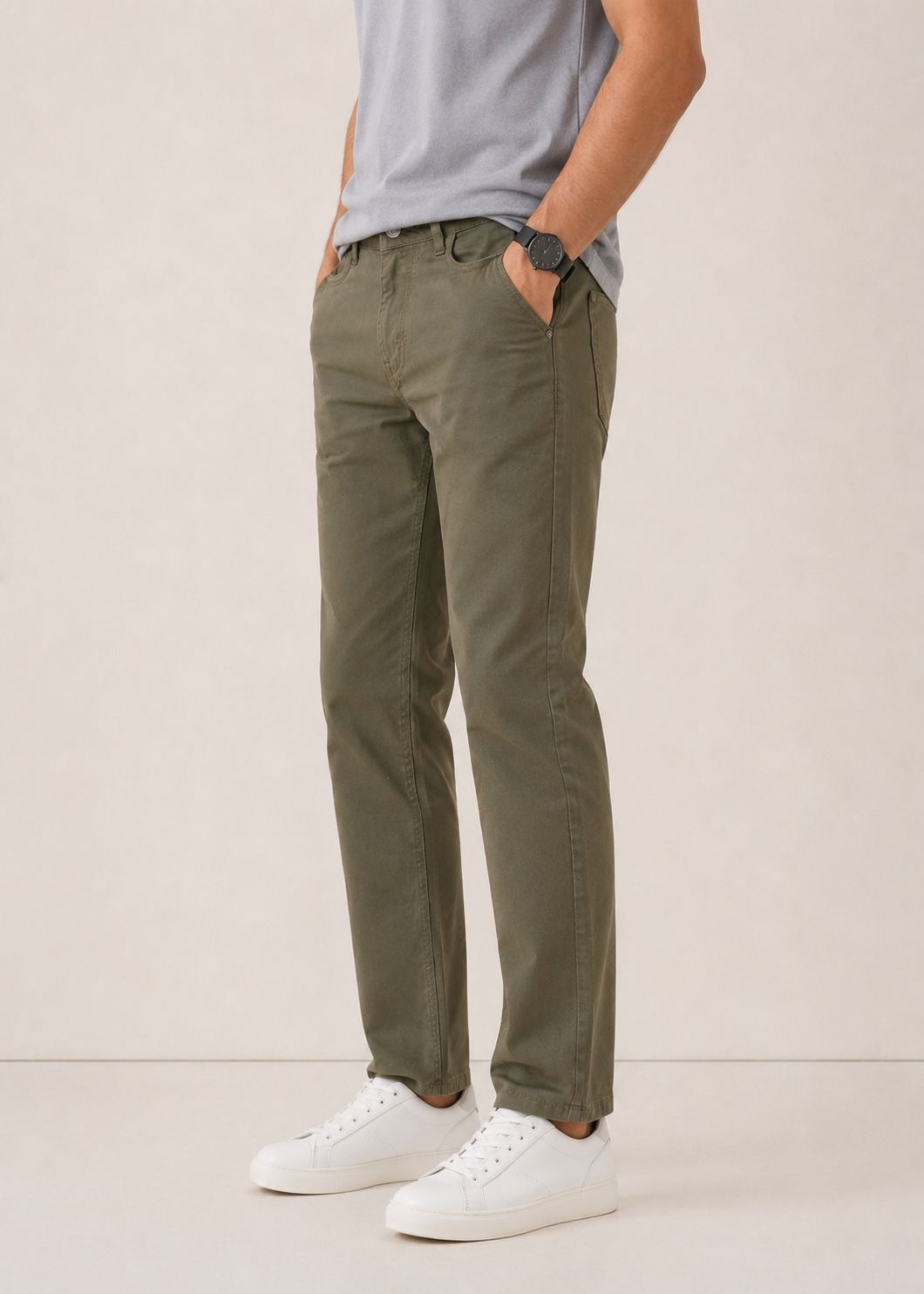 Straight Fit Denim