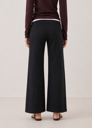 boot cut knit trouser - WKB09SS26B