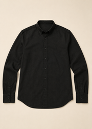 mens linen button down shirt - MW09SS26B